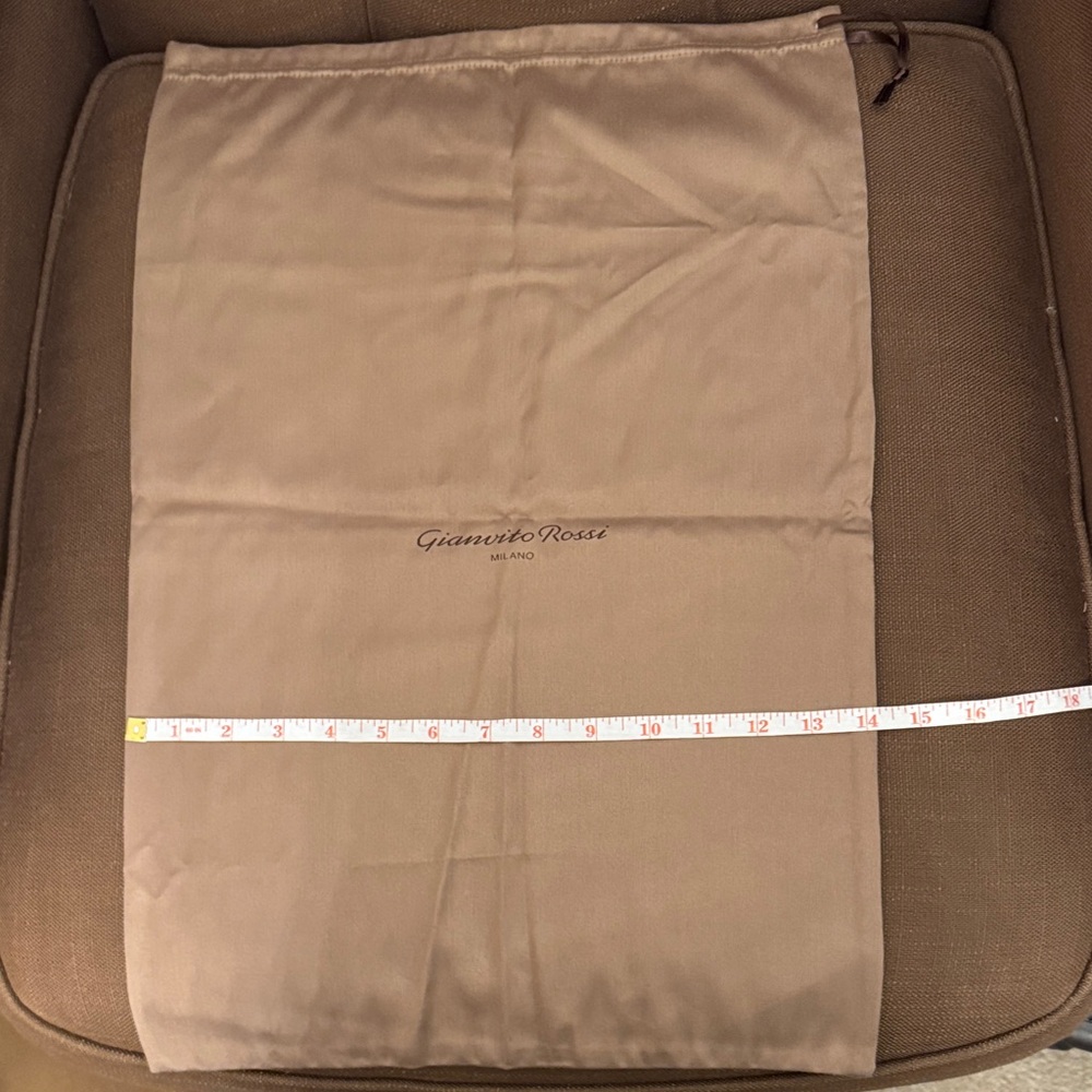 Gianvito Rossi Tan Dust Bag